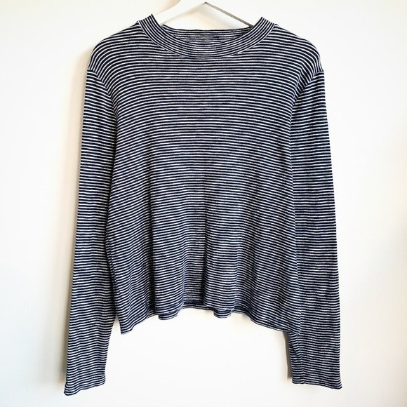 Madewell Tops - Madewell striped long sleeve shirt GUC style F8430